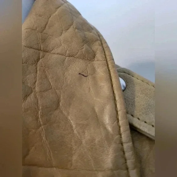 ALLSAINTS (RARE) Sarana Lace Up Moto Zip BuckleBrown Biker Leather Jacket(4) - Picture 12 of 14